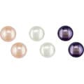 14k Cultured FW Pearl Earrings Set (6 mm) (Set of 3)