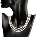 White Rice Freshwater Pearl Endless Necklace (5-6 mm)