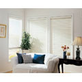 Essential guidepost on 45 Record Totes Faux-wood 2-inch Blinds (45 in. x 64 in.)