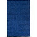 Hand-tufted Elite Casual Blue Wool Rug (6' Round)