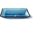 Indivar BTR-005-NY0087 Glass Vessel Bathroom Sink