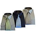 Dolphino Men's Dress Shirt and Tie Gift Set