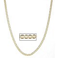14k Gold Overlay 20-inch 4mm Gucci-style Necklace