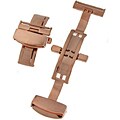 Rose Goldtone 22mm Dual Deployment Butterfly Clasp