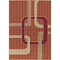 Machine-made Indoor/ Outdoor Faroh Collection Rug (7'2 x 10'5)