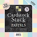 Textured Pastels 12x12 Cardstock Stack
