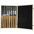 HSS Wood Lathe Chisel Set with Wood Case
