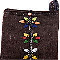 Bordado Handmade Large Brown Handbag (Guatemala)