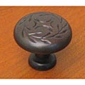 Decorite Leaf Oil-rubbed Bronze Cabinet Knob