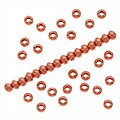 Real Copper Round Rondelle Beads 2.5 x 3 mm (50)