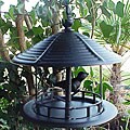 Hanging Black Birdfeeder