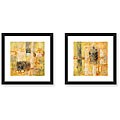 Jane Bellows 'Mysterious Ways' 2-piece Framed Art Set