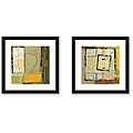 Barbara Zoern 'Revere and Iota' Framed Art Set