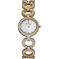 Bulova Women's Goldtone Quartz Crystals Watch
