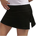 Women's A-line Black Skort