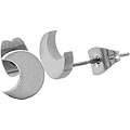 Surgical Steel Crescent Moon Earrings