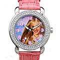 Disney Rhinestone Hannah Montana Girls' Watch