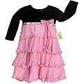 JoJo Designs Baby Girl's Black and Pink Dress