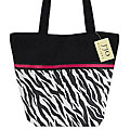 JoJo Designs Zebra Print and Hot Pink Tote Bag