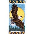 Wonderart Eagle Latch Hook Needlework Kit