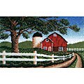 Wonderart Country Barn Latch Hook Needlework Kit