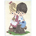 Precious Moments Love One Another Latch Hook Kit