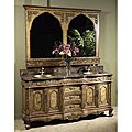 Ambrosia Bathroom Double Vanity and Mirror