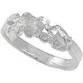 Sterling Silver Abstract Child's Ring