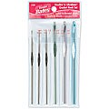 Steelite and Silvalume 6-piece Crochet Hook Set