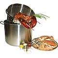 Stainless Steel 35-quart Seafood Pot