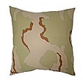 Desert Day Camoflauge 24-inch Floor Pillow