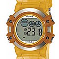 Activa by Invicta Midsize Unisex Digital Orange Watch