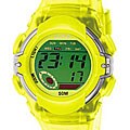 Activa by Invicta Unisex Digital Yellow Watch
