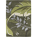 Hand-tufted Contemporary Inka Area Rug (7'9 x 10'6)