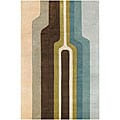 Hand-tufted Rojan Wool Rug (5' x 7'6)