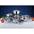 Induction Ready 12-piece Stainless Steel Cookware Set