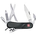 Swiss Army Black Evo Soft Touch 14-tool Knife