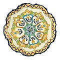'Golden Harvest' Ceramic Plate (Mexico)