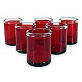 Set of 6 'Ruby Style' Tumblers (Mexico)