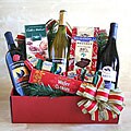 Wine Treasure Trio Gift Basket