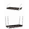 Umber Wood Finish 8-bottle Ceiling/ Wall Wine Rack