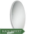 Oval Beveled Edge Bathroom Wall Mirror
