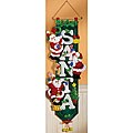 Felt Applique Santa Wall Hanging Kit