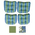 Outdoor Dining Chair Cushions (Set of 4)