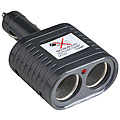 Dual Socket CLAD2 Cigarette Lighter Adapter