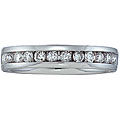 14k White Gold 1/2ct TDW Diamond Band Ring (H-I, I1)