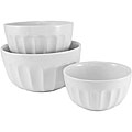 Mayfair & Jackson 3-piece White Mixing Bowl Set