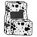 Front and Rear Cow Print Floor Mats