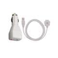 Eforcity Car Charger with USB 2-in-1 Cable for Microsoft Zune