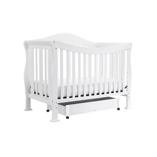 DaVinci Parker 4-in-1 Crib with Toddler Rail in Pure White